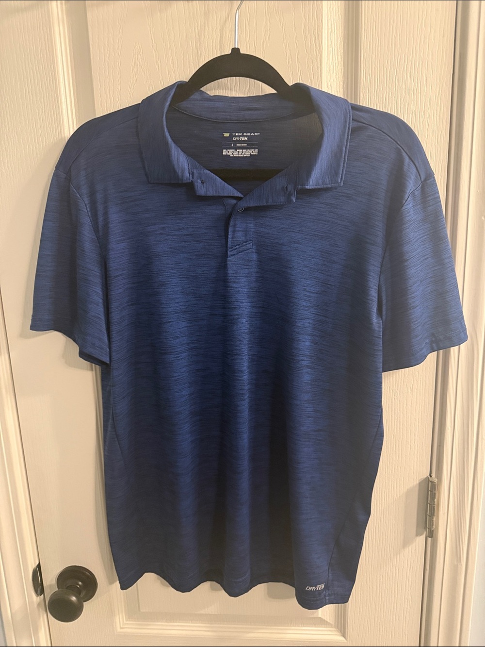 tek gear Blue Heathered Men's Polo